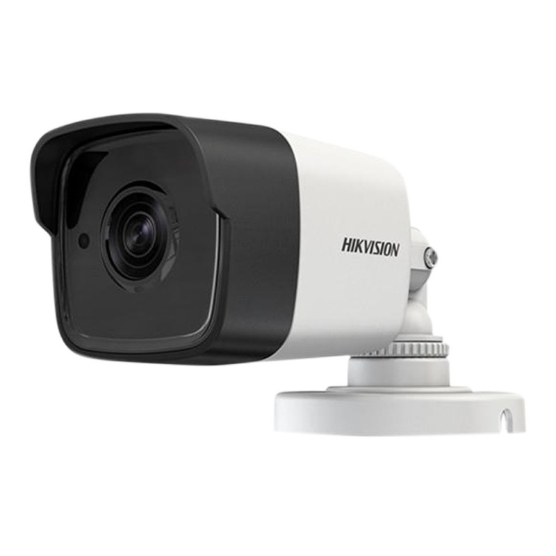 HIKVISION 5 MP Ultra HD Outdoor Bullet Infrared Security Camera, Black and White