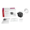 HIKVISION 5 MP Ultra HD Outdoor Bullet Infrared Security Camera, Black and White