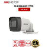Hikvision 5 MP Outdoor Bullet CCTV Camera with inbuilt Audio Mic IP67 DS-2CE16H0T-ITPFS + USEWELL BNC/DC, White