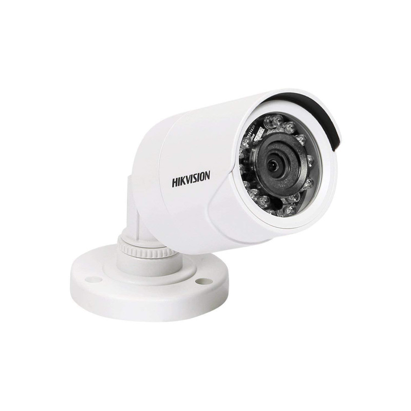 HIKVISION 2MP Eco HD 1080P Night Vision Bullet Outdoor Wired CCTV Camera for 2MP & Above DVRs, White