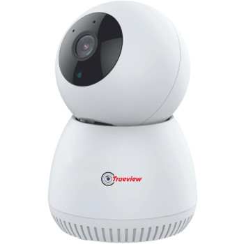Trueview 3MP WiFi Robot Security Camera | 360° Pan Tilt | All-Time Color Night Vision | AI Auto Tracking & 2-Way Audio | Alexa Compatible | Supports 256GB Memory Card | STQC Certified for Privacy