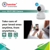 Trueview 3MP WiFi Robot Security Camera | 360° Pan Tilt | All-Time Color Night Vision | AI Auto Tracking & 2-Way Audio | Alexa Compatible | Supports 256GB Memory Card | STQC Certified for Privacy
