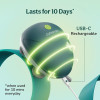 Caresmith Revive Scalp Massager with Detachable Heads | 96 Silicon Kneading Points | Body, Scalp & Head Massager for Hair Growth (Green)