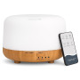 Essential Oil Aromatherapy Diffuser for Home with Remote | 300ml Cool Mist Air Humidifier with 7 LED Colors | 8 Hours Quiet Operation with Timer
