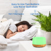 Essential Oil Aromatherapy Diffuser for Home with Remote | 300ml Cool Mist Air Humidifier with 7 LED Colors | 8 Hours Quiet Operation with Timer