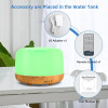 Essential Oil Aromatherapy Diffuser for Home with Remote | 300ml Cool Mist Air Humidifier with 7 LED Colors | 8 Hours Quiet Operation with Timer
