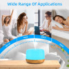 Essential Oil Aromatherapy Diffuser for Home with Remote | 300ml Cool Mist Air Humidifier with 7 LED Colors | 8 Hours Quiet Operation with Timer