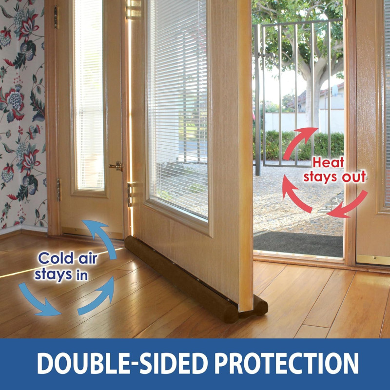 Door Gap Filler Bottom Sealing Strip Guard | Stopper Sealer for Sound and Dust Protector From Insect,Bugs Proof Home Office (Size-39 inch)