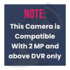 HIKVISION 2MP Outdoor Bullet Wired CCTV Camera (DS-2CE1AD0T-ITP/ECO)