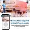 IFITech 1080p Full HD Smart Wi-Fi CCTV Home Security Camera | Indoor 360° Smart CCTV Camera | Bulb Camera | 256GB SD Card Support (Not Included) | Perfect for Home, Office Monitoring [2026 Model]