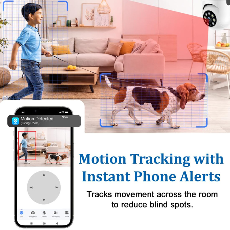 IFITech 1080p Full HD Smart Wi-Fi CCTV Home Security Camera | Indoor 360° Smart CCTV Camera | Bulb Camera | 256GB SD Card Support (Not Included) | Perfect for Home, Office Monitoring [2026 Model]