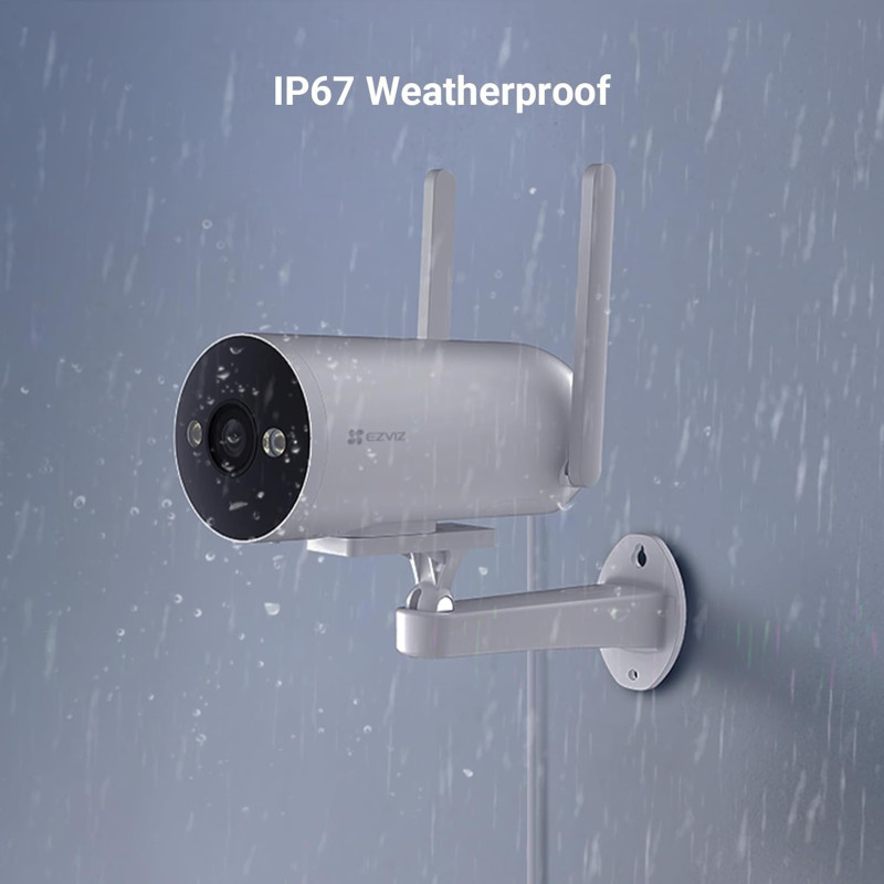 Hikvision 4G Smart Home CCTV Camera | EZVIZ 2K Ai Detection | 2-Way Talk