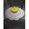 Handmade Crochet White Round Table Centrepiece | 20 cm Diameter