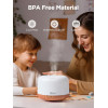 Premium Essential Oil Diffuser 500 ML | 5 in 1 Ultrasonic Aromatherapy Fragrant Oil Humidifier Vaporizer | Timer & Auto-Off Safety Protection Quiet Diffusers