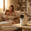 Trueview 3MP WiFi Robot CCTV Camera | Color Night Vision | PTZ T18296S BIS-ER