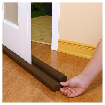 39 Inches Door Guard | Bottom Seal Strip Gap Filler for Doors | Soundproof, Noise Reduction, Dust & Insect Protector | Door Strip (Pack of 5)