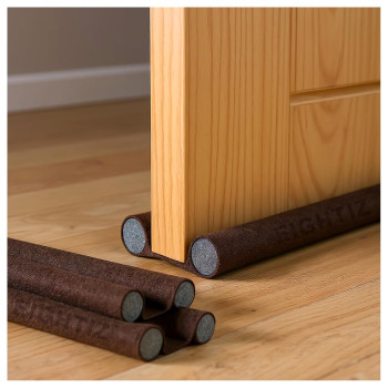 39 Inches Door Guard | Bottom Seal Strip Gap Filler for Doors | Soundproof, Noise Reduction, Dust & Insect Protector | Door Strip (Pack of 5)