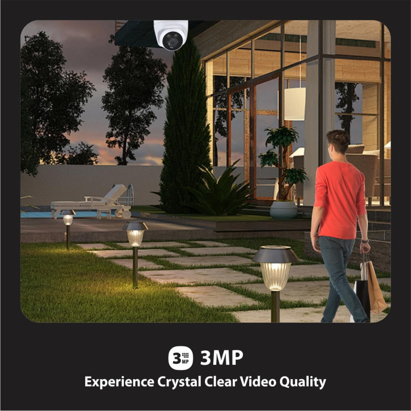 CP PLUS 3MP 4G Smart CCTV Camera | Human Alert | Night Vision H.265 EZ-M32T