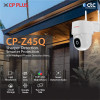 CP PLUS 4MP Quad HD Wi-Fi CCTV Camera | 360 degree Pan & Tilt | Full-Color Night Vision | Smart Detection Suite | CTC Cyber Secure Tech | OK Google | View & Talk | Cloud Recording - CP-Z45Q