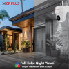 CP PLUS 4MP Quad HD Wi-Fi CCTV Camera | 360 degree Pan & Tilt | Full-Color Night Vision | Smart Detection Suite | CTC Cyber Secure Tech | OK Google | View & Talk | Cloud Recording - CP-Z45Q