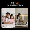 CP PLUS CP-E25Q 2MP WiFi CCTV Camera | Motion Tracking | Night Vision