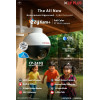 CP PLUS 4MP WI-FI Full Color Outdoor Smart Security Camera | CTC Technology |360? Pan & Tilt |Two Way Talk| Human Detection | Night Vision | Supports SD Card (Up to 128 GB) | Alexa & Google CP-Z43Q