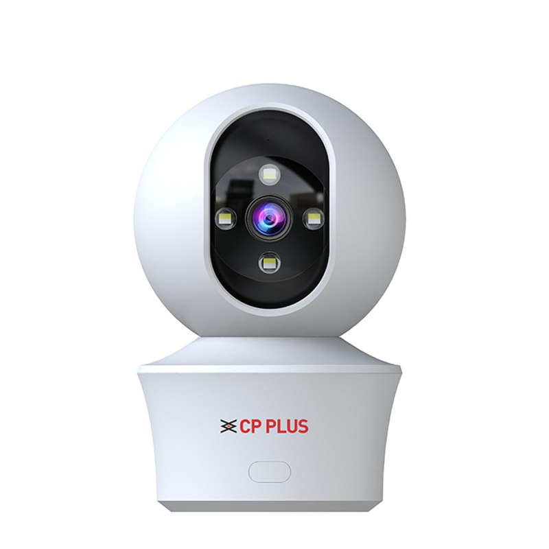 CP PLUS 3MP Smart Wi-Fi CCTV Camera with 360 degree Pan & Tilt | View & Talk | Smart Detection Suite for Home | Night Vision 30 Meter | Cloud Recording | Cyber Secure Tech | EZ-P34Q