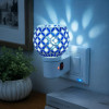Premium Camphor Diffuser | Fragrance Essential Oil Kapoor Dani for Home | Electric Aroma High Coverage Electrical Night Lamp for Office Home (Blue)