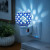 Premium Camphor Diffuser | Fragrance Essential Oil Kapoor Dani for Home | Electric Aroma High Coverage Electrical Night Lamp for Office Home (Blue)