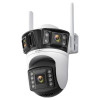 Active Pixel A9 WiFi Outdoor Security Camera with 4+4+4MP Triple Lens | Full-Color 8 LED Night Vision | 360 degree PTZ | Human Detection | Motion Tracking | Two-Way Audio | Waterproof CCTV for Home & Office