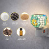 Electric Kapoor Dani Night Lamp with Auto Cut-Off | Smokeless Camphor Burner | Glass Aroma Diffuser | Mandir & Pooja Room | Loban Dhoop Dani