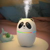3 in 1 Essential Oil Diffuser & Humidifier | Ultrasonic Cool Mist with LED Lights | Aromatherapy Air Freshener for Home, Office, Car (Panda)