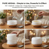 5 in 1 Oil Scented Diffusers | 500ml Essential Oil Humidifier | Ultrasonic Cool Mist | LED Lights | Aromatherapy Air Freshener for Home, Office