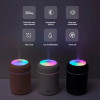 Oil Diffuser & Cool Mist Humidifier | LED Night Light, Quiet Aroma Diffuser | Wooden Grain Air Freshener