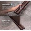 PVC Door Guard Gap Filler | Bottom Seal Strip-Sound-Proof, Reduce Noise, Dust Blocker, Insect Protector, Door Guard (39 Inches Pack of 3)