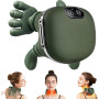 Neck & Shoulder Massager for Pain Relief Deep Tissue with Simulation Palm | Two-Speed Temperature Adjustment | Dual-Zone Heat, Back & Leg Massager