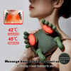 Neck & Shoulder Massager for Pain Relief Deep Tissue with Simulation Palm | Two-Speed Temperature Adjustment | Dual-Zone Heat, Back & Leg Massager