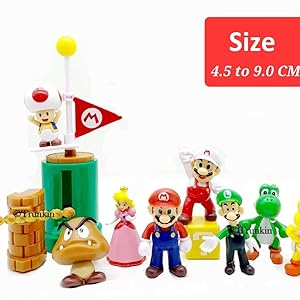  Mario Figure Set