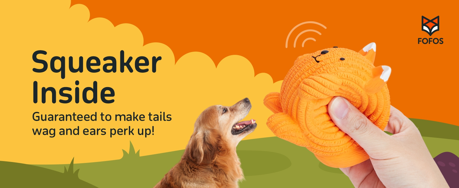 Fofos Latex Ball dog toy