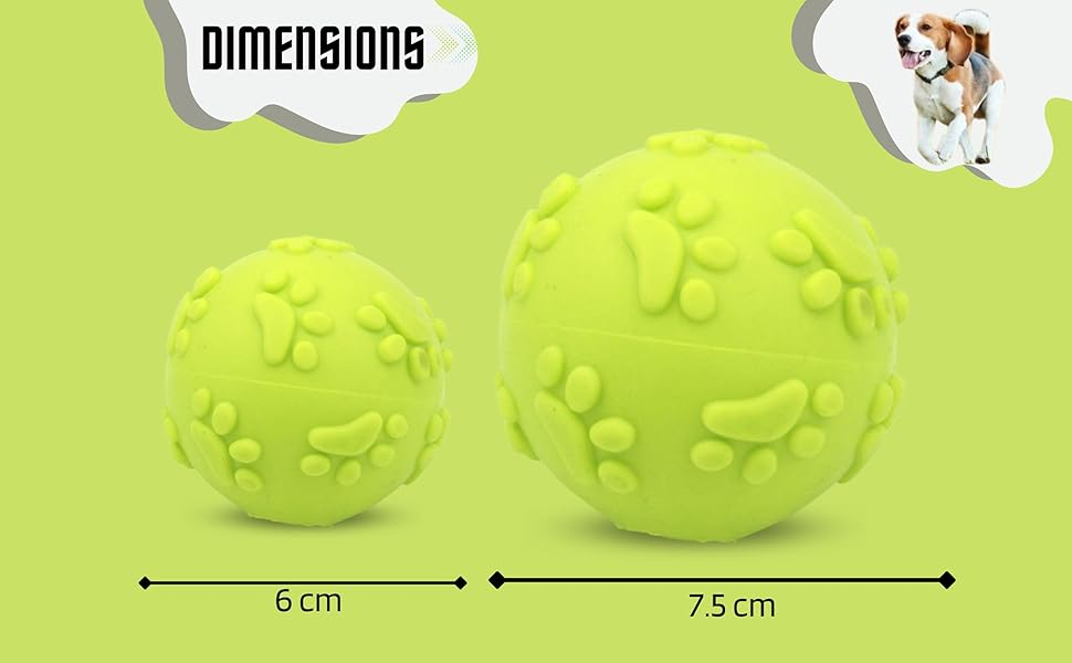Foodie Puppies Dog claw Ball for small dogs 