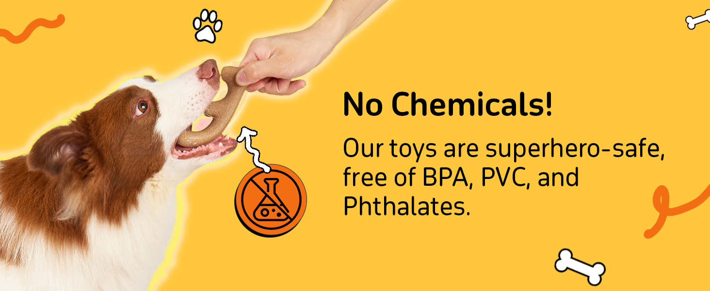 BPA free dog toys
