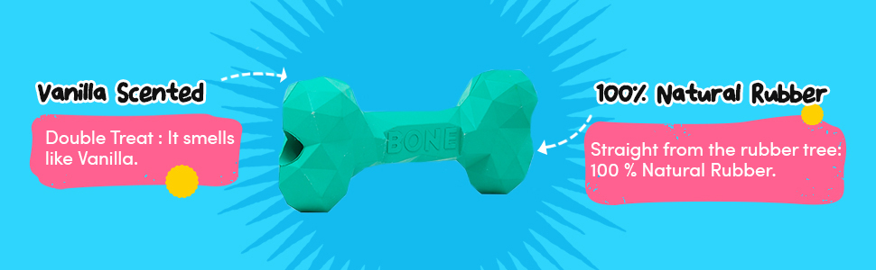 Vanilla scented - 100% Natural rubber