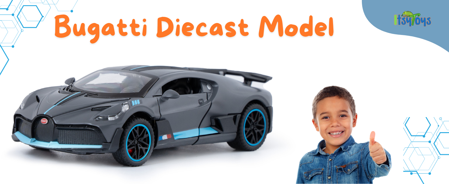 1 Bugatti DieCast Car Toy,Metal Car toy for kids and Adults