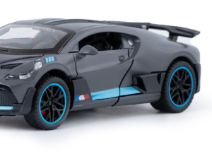 Bugatti Car Toy With Rubber Tyre and Metal Body