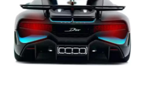 Bugatti Car Toy With Rubber Tyre and back lights