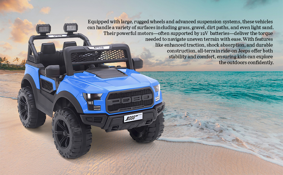 pobo kids jeep