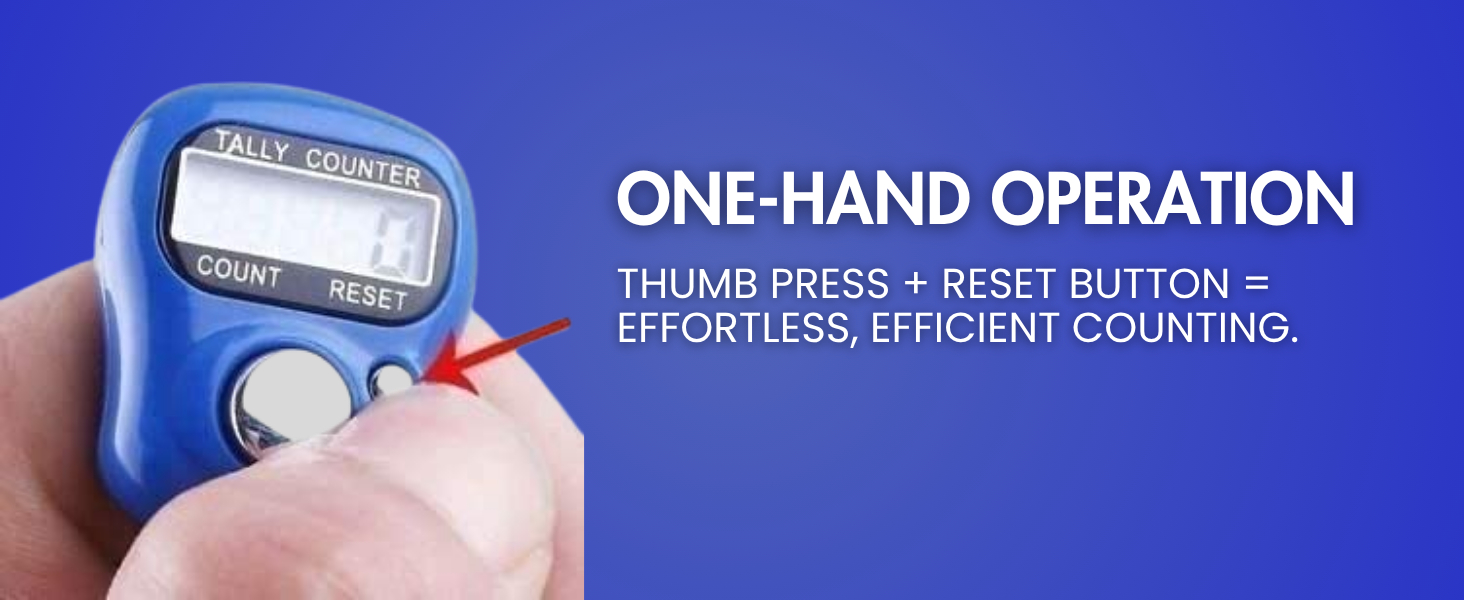 tally counter finger ring