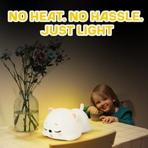 cute cat light lamp touch night light for kids for kids cute lamps bunny bed light cloud night light