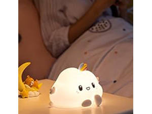 Cloud Face Silicone Night Light