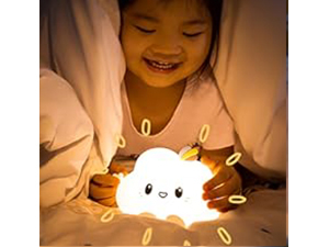 Cloud Face Silicone Night Light